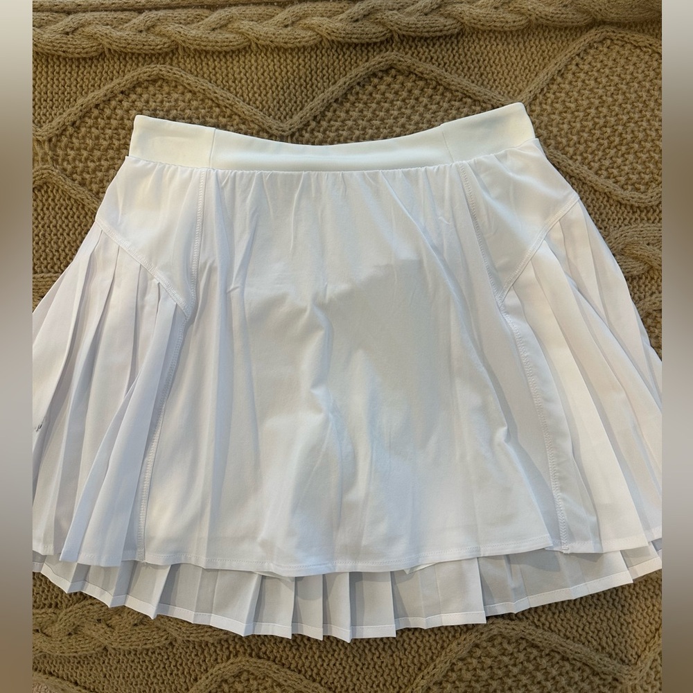 SPANX white tennis skirt